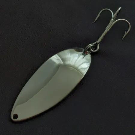 Seneca Little Cleo (Hula Girl), 21g, nickel/orange, cuillère ondulante #23349