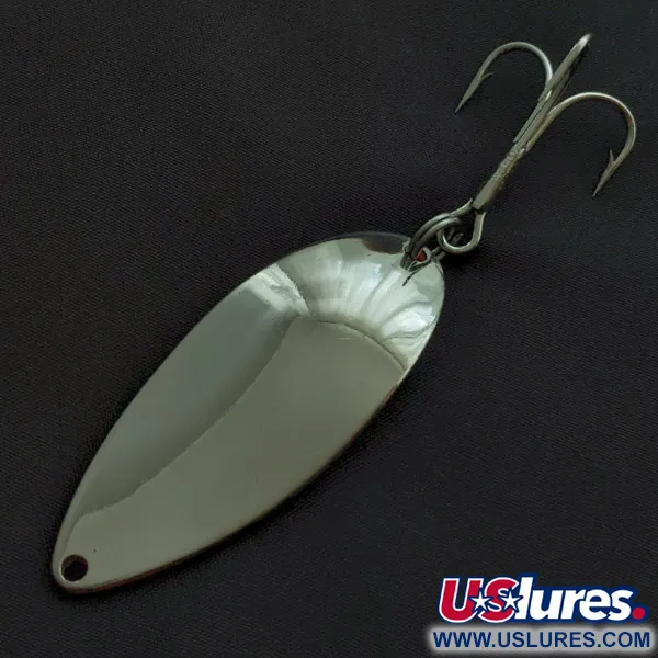 Seneca Little Cleo (Hula Girl), 21g, nickel/orange, cuillère ondulante #23349