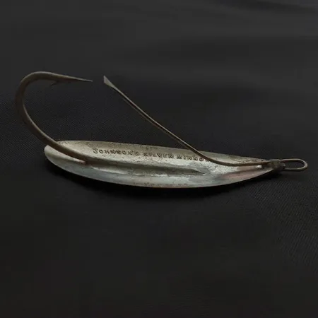 Johnson Silver Minnow Weedless, 9g, cuivre/argent, cuillère ondulante #23351