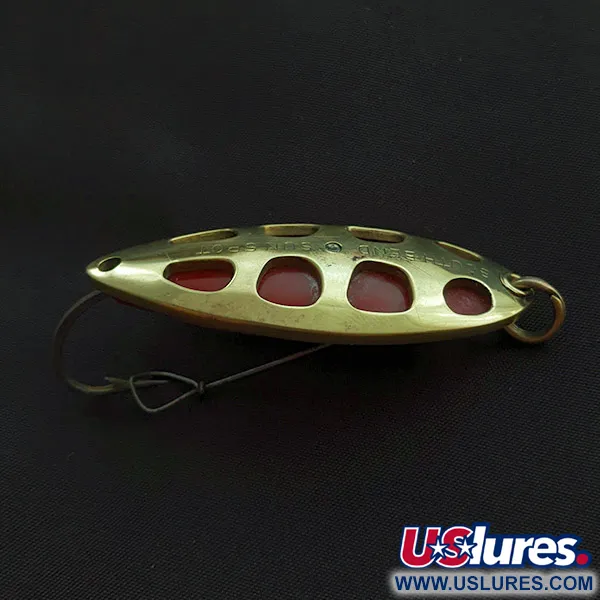 South Bend Sun Spot, 14g (1/2oz) Or/Rouge, Cuillère #23358