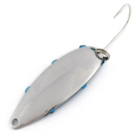 Johnson’s Rattlin’ Coho Sprite, Chrome et Bleu, 19g, Cuillère ondulante #23365