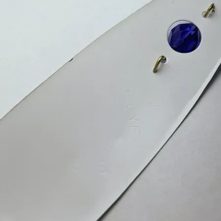 Red Eye Lures Red Eye Evil Eye, 9g, blanc/bleu, cuillère ondulante #23367