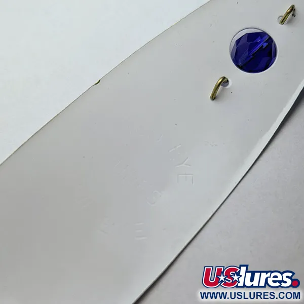 Red Eye Lures Red Eye Evil Eye, 9g, blanc/bleu, cuillère ondulante #23367