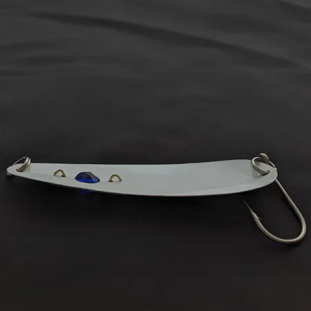 Red Eye Lures Red Eye Evil Eye, 9g, blanc/bleu, cuillère ondulante #23367