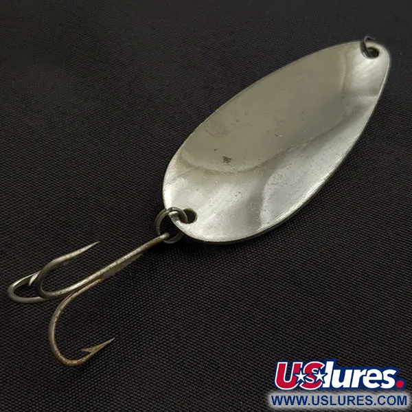 Kmart Spoon, Rouge/Blanc, 1/4 oz (8 g), Cuillère ondulante #23368