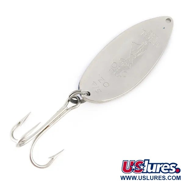 Seneca Little Cleo (Hula Girl), 21g nickel/bleu, cuiller ondulante #23380