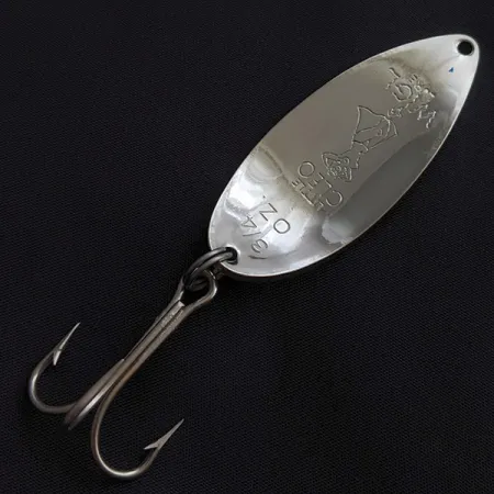 Seneca Little Cleo (Hula Girl), 21g nickel/bleu, cuiller ondulante #23380