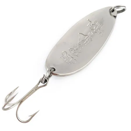 Seneca Little Cleo (Hula Girl), 18g nickel/vert, cuillère ondulante #23402