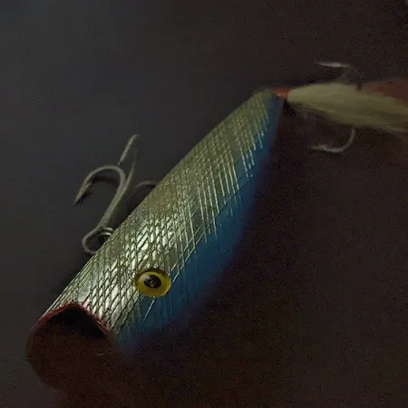 Herter's popper, 21g, argent/bleu, leurre de surface #23426