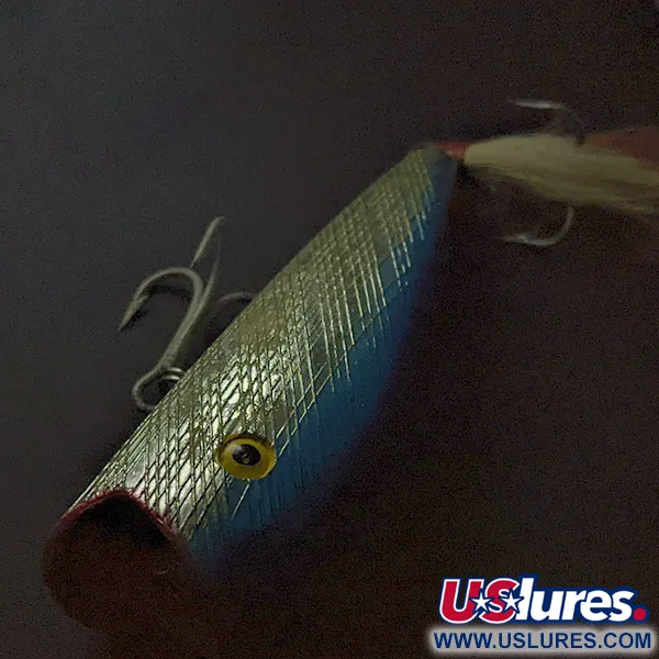 Herter's popper, 21g, argent/bleu, leurre de surface #23426