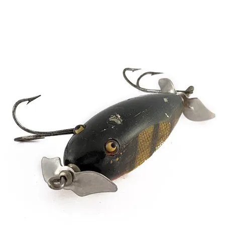 Creek Chub Injured Minnow, 14g, Perche, yeux en verre, Leurre flottant #23436