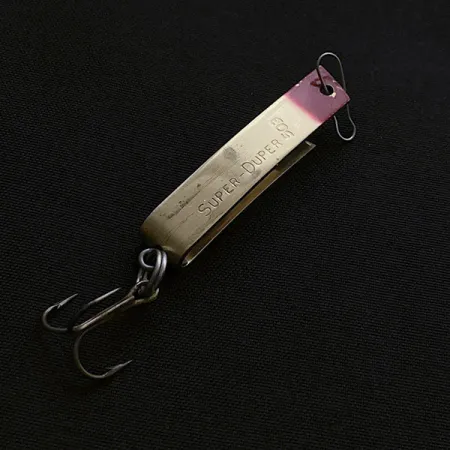 Luhr Jensen Super-Duper 503, 4,3g, or/rouge, cuillère #23473