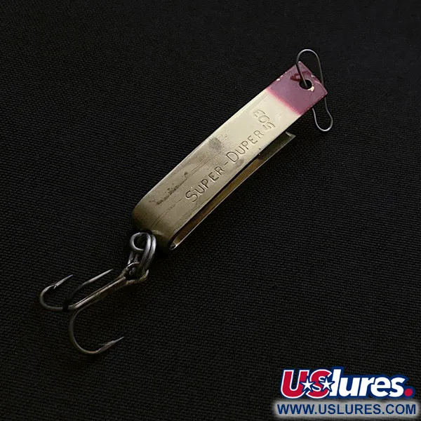 Luhr Jensen Super-Duper 503, 4,3g, or/rouge, cuillère #23473