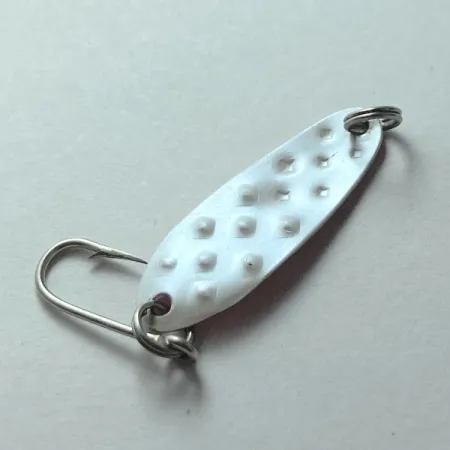 Luhr Jensen Alpena Diamond, Blanc Martelé, 1g, Cuillère #23490