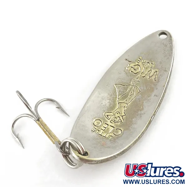 Seneca Little Cleo (Hula Girl), 14g, nickel/or, Cuillère #23493