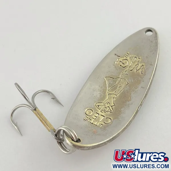 Seneca Little Cleo (Hula Girl), 14g, nickel/or, Cuillère #23493