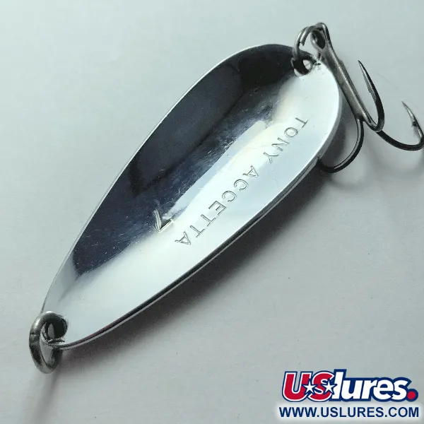 Tony Accetta 7, 21g, Nickel, Cuillère Ondulante #23497