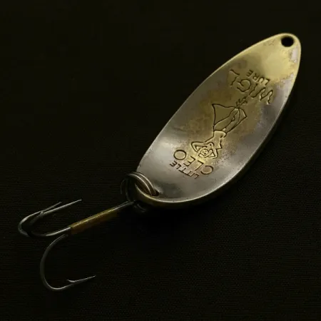 Seneca Little Cleo (Hula Girl), 14g nickel/or, Cuillère #23514