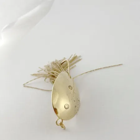 Nemire Lures Red Ripper, Or, 14g, Cuillère ondulante anti-herbe #23543