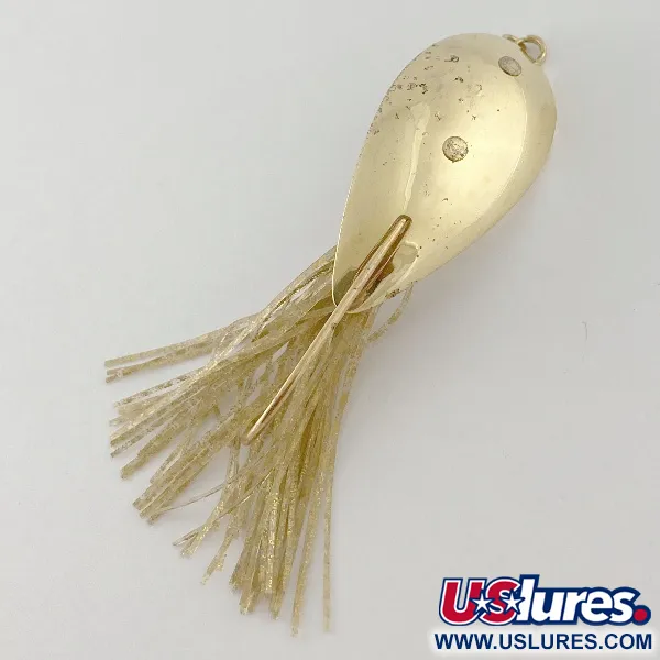 Nemire Lures Red Ripper, Or, 14g, Cuillère ondulante anti-herbe #23543