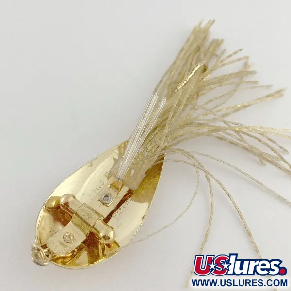 Nemire Lures Red Ripper, Or, 14g, Cuillère ondulante anti-herbe #23543