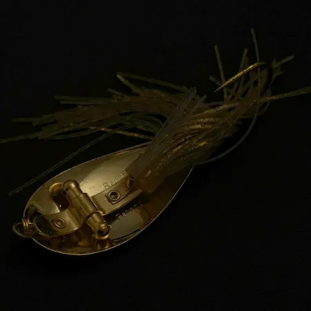 Nemire Lures Red Ripper, Or, 14g, Cuillère ondulante anti-herbe #23543