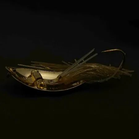 Nemire Lures Red Ripper, Or, 14g, Cuillère ondulante anti-herbe #23543