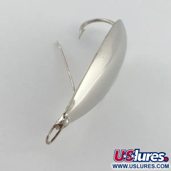 Johnson Silver Minnow Weedless, 21g Nickel, Cuillère Ondulante #23554