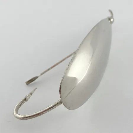 Johnson Silver Minnow Weedless, 21g Nickel, Cuillère Ondulante #23554