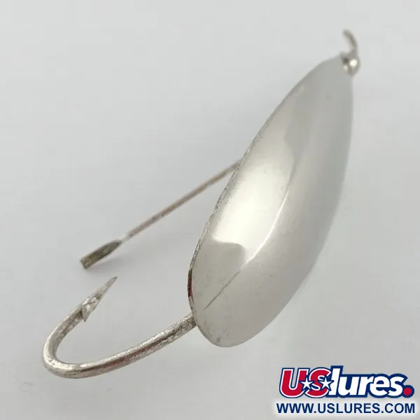 Johnson Silver Minnow Weedless, 21g Nickel, Cuillère Ondulante #23554