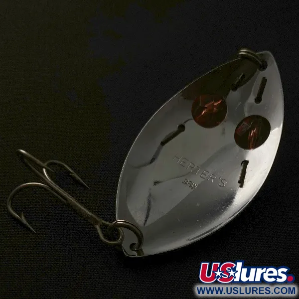 Herter's Glass Eye, 11g, nickel/yeux rouges, Cuillère #23555