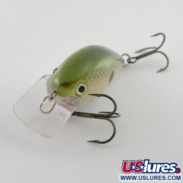 Strike King KVD 1.5, Olive Sexy Shad, 12g, Square Bill Silencieux #23556