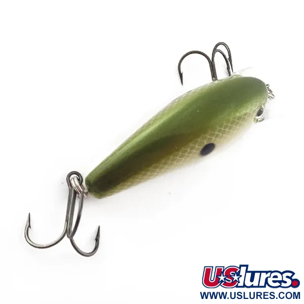 Strike King KVD 1.5, Olive Sexy Shad, 12g, Square Bill Silencieux #23556