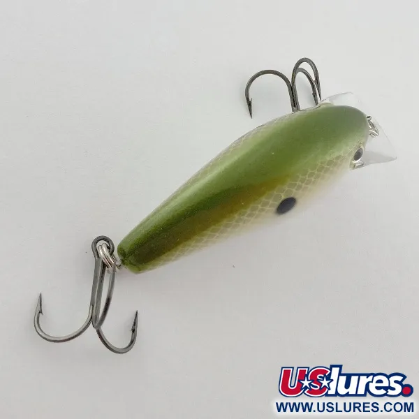 Strike King KVD 1.5, Olive Sexy Shad, 12g, Square Bill Silencieux #23556