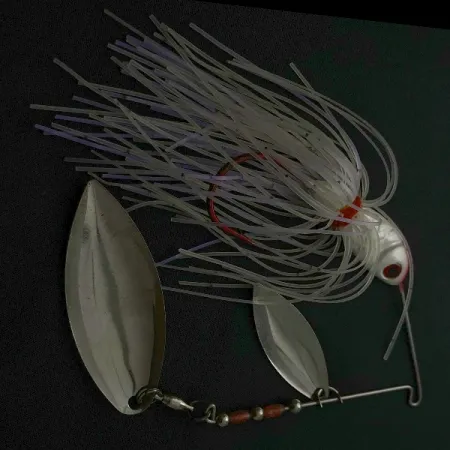 Strike King Red Eyed, 21g, blanc et argent, Spinnerbait #23566