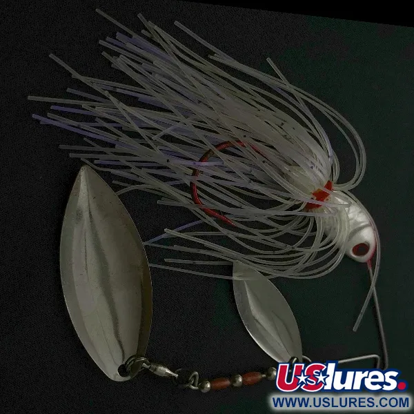 Strike King Red Eyed, 21g, blanc et argent, Spinnerbait #23566