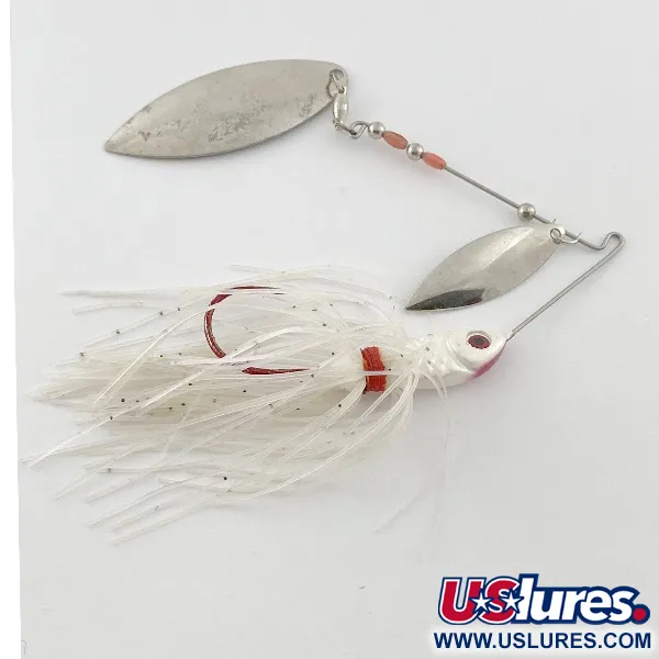 Strike King Red Eyed, 21g, blanc et argent, Spinnerbait #23566