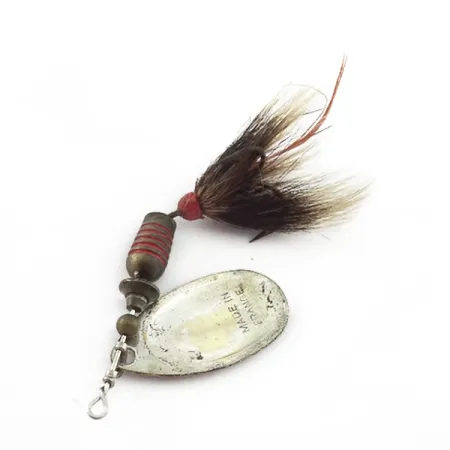 Mepps Aglia 3, Argenté, 1/4oz, Queue d'écureuil, Cuillère tournante #23570