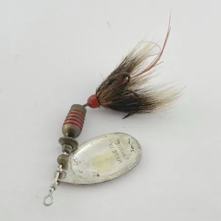 Mepps Aglia 3, Argenté, 1/4oz, Queue d'écureuil, Cuillère tournante #23570