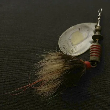 Mepps Aglia 3, Argenté, 1/4oz, Queue d'écureuil, Cuillère tournante #23570