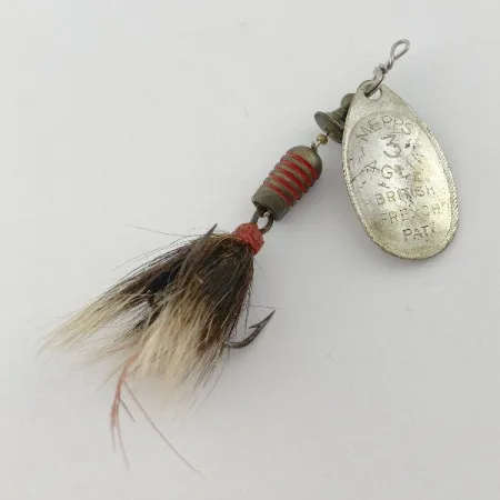 Mepps Aglia 3, Argenté, 1/4oz, Queue d'écureuil, Cuillère tournante #23570