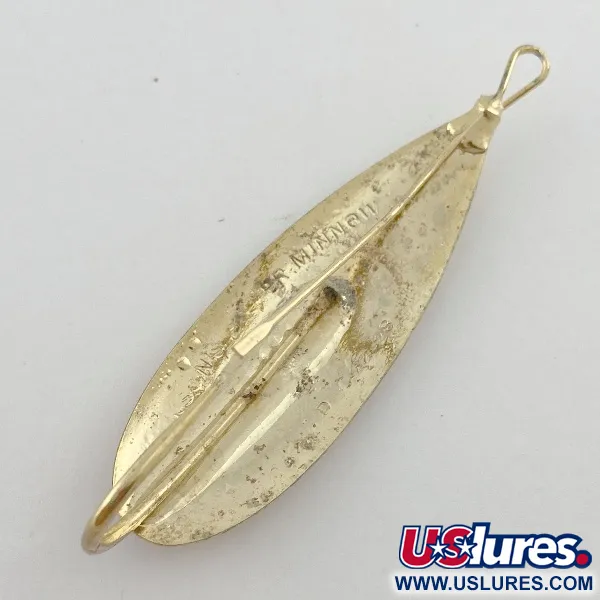 Johnson Silver Minnow Weedless, dorée, 12g, cuillère ondulante #23573