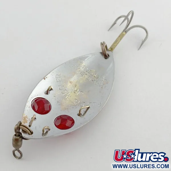 Hofschneider Red eye Junior, 13g, nickel/yeux rouges, cuillère #23576