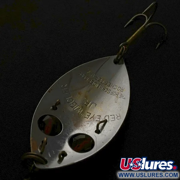 Hofschneider Red eye Junior, 13g, nickel/yeux rouges, cuillère #23576