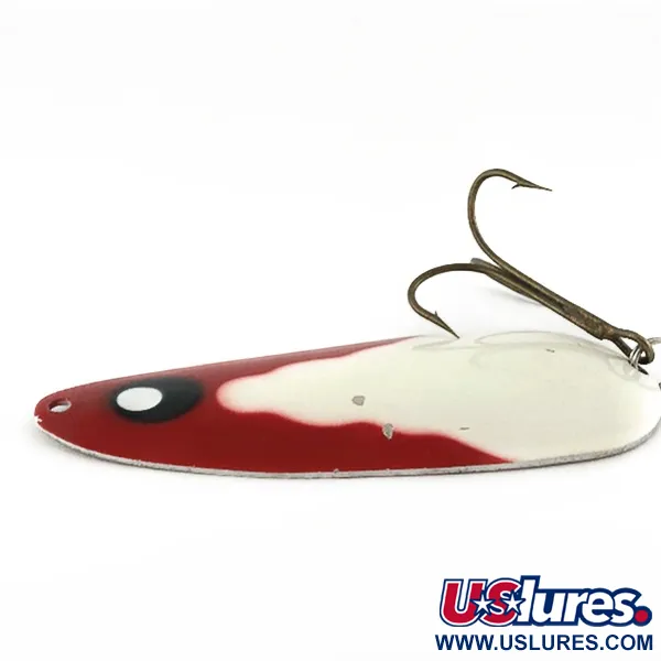 Lindy Gator, 45g rouge/blanc/nickel, Cuillère #23583