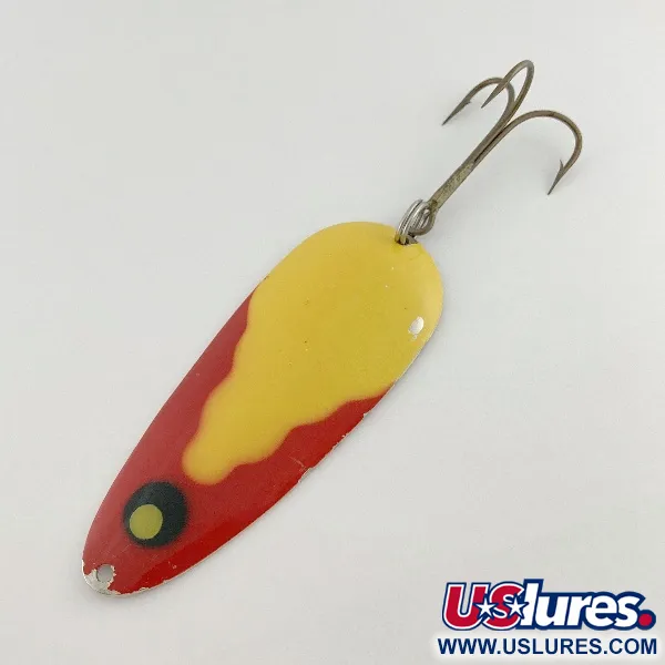 Lindy / Little Joe Lindy Gator, 45g, nickel/jaune/rouge, Cuillère #23584
