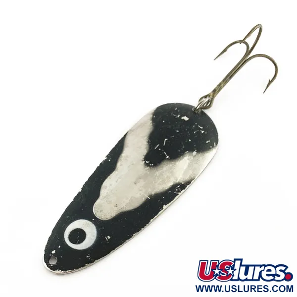 Lindy / Little Joe Lindy Gator, 45g, Nickel/Noir, Cuillère Ondulante #23585