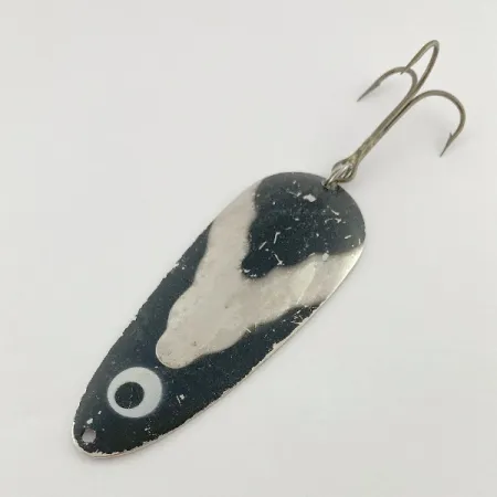 Lindy / Little Joe Lindy Gator, 45g, Nickel/Noir, Cuillère Ondulante #23585
