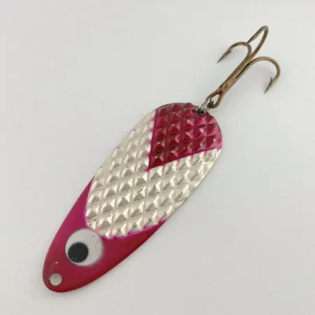 Lindy / Little Joe Lindy Gator, 2 oz rouge/blanc/nickel, cuillère ondulante #23586