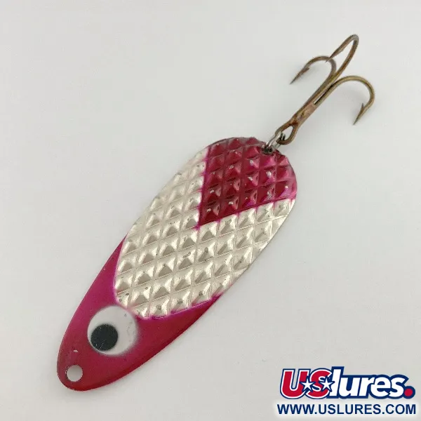 Lindy / Little Joe Lindy Gator, 2 oz rouge/blanc/nickel, cuillère ondulante #23586
